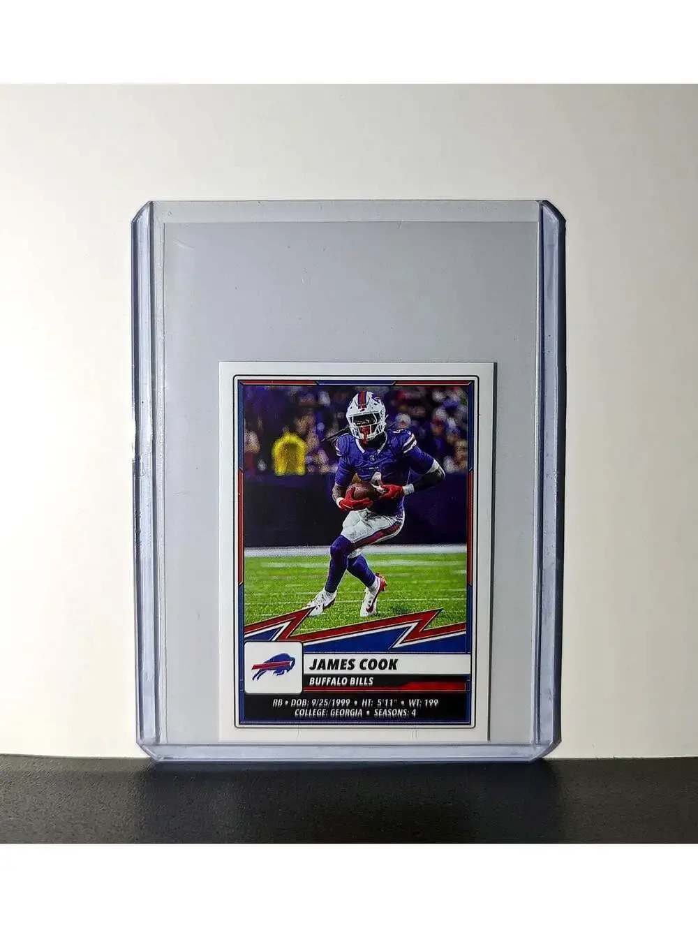 James Cook 2025 Panini NFL #41 Sticker Buffalo Bills